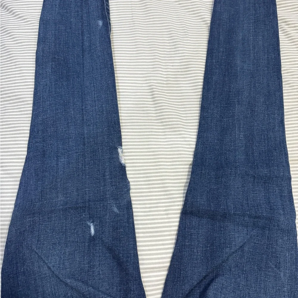 LOFT Dark Indigo Women's Skinny Jeans - Picture 2 of 5